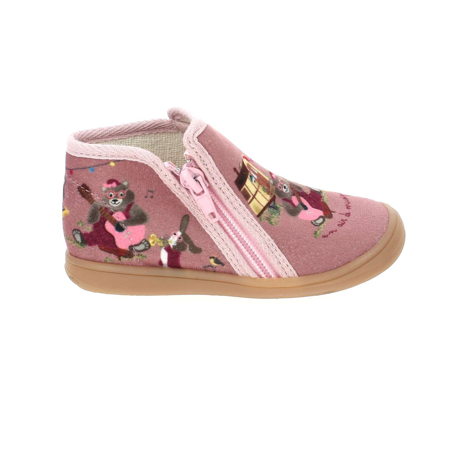 Chaussons Tadance Bellamy Rose Fille Bessec Chaussures